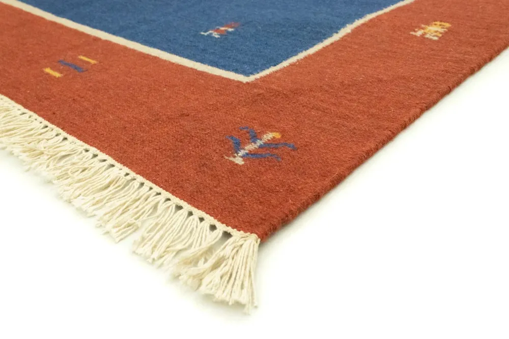 Kelim teppe - Trendy - 300 x 200 cm - blå