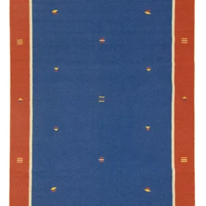 Kelim teppe - Trendy - 300 x 200 cm - blå