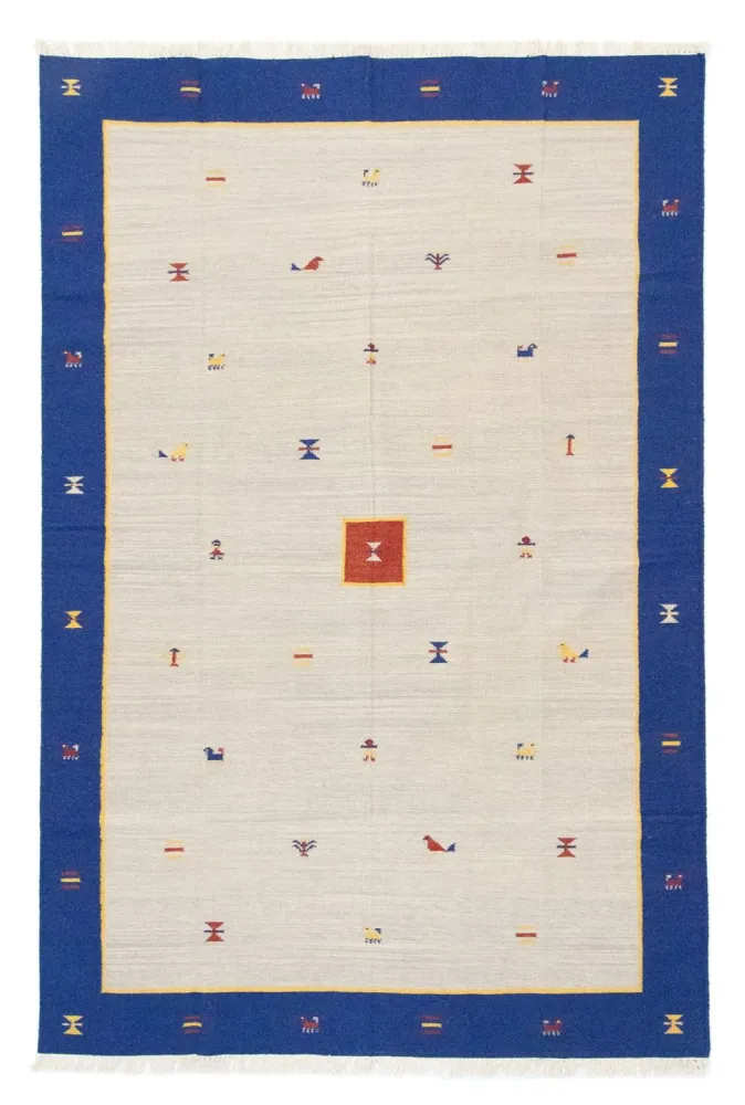 Kelim teppe - Trendy - 300 x 200 cm - beige