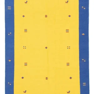 Kelim teppe - Trendy - 300 x 200 cm - gul