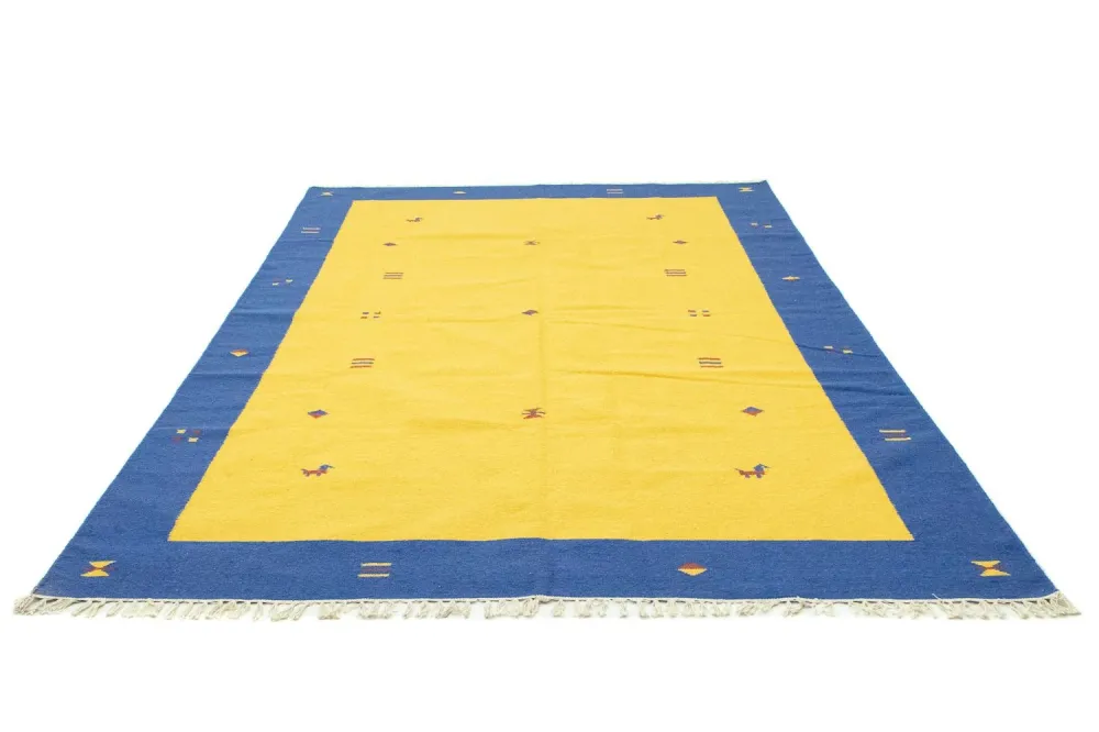 Kelim teppe - Trendy - 300 x 200 cm - gul