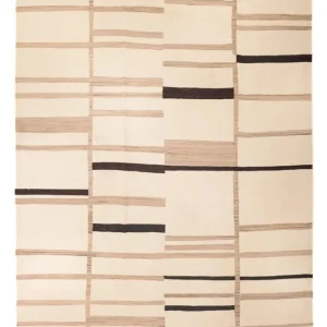 Kelim teppe - Trendy - 340 x 240 cm - lys beige