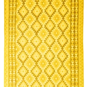 Kelim teppe - Trendy - Vintage / Farget - 237 x 169 cm - gul