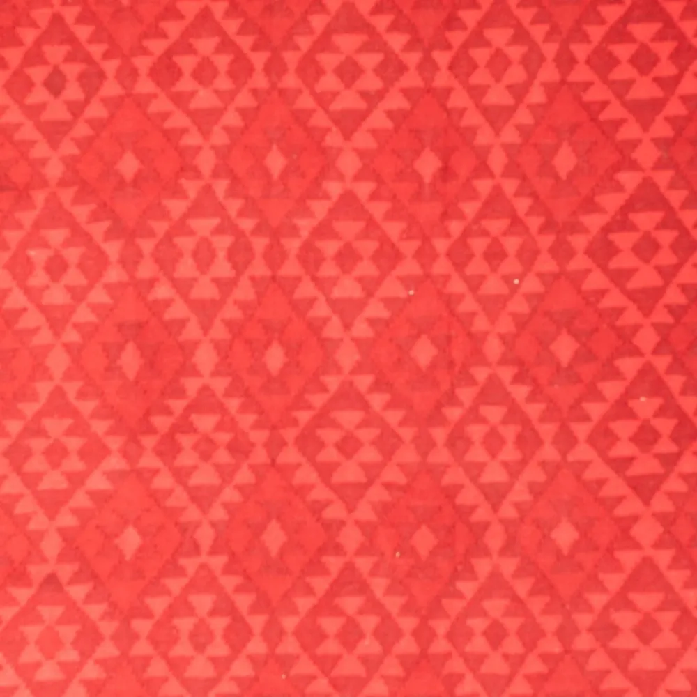 Kelim teppe - Trendy - Vintage / Farget - 291 x 193 cm - rød