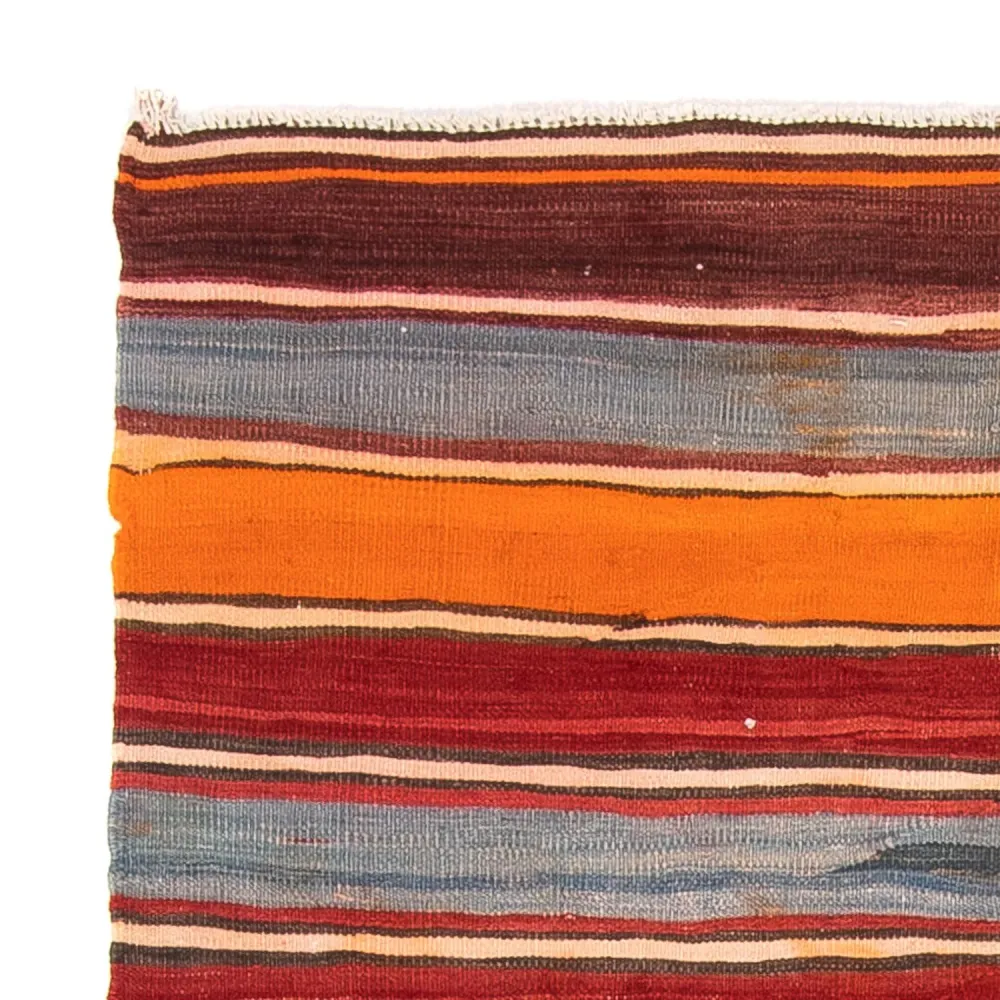 Kelimteppe - Gammelt - 155 x 135 cm - flerfarget