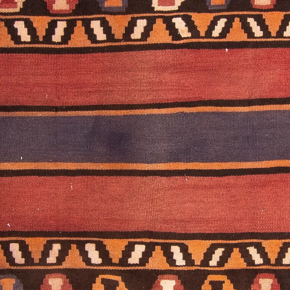 Kelimteppe - Gammelt - 180 x 140 cm - flerfarget