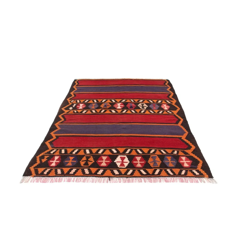 Kelimteppe - Gammelt - 180 x 145 cm - flerfarget