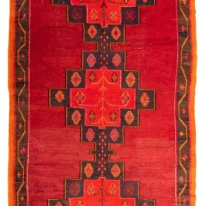 Kelimteppe - Gammelt - 310 x 160 cm - flerfarget