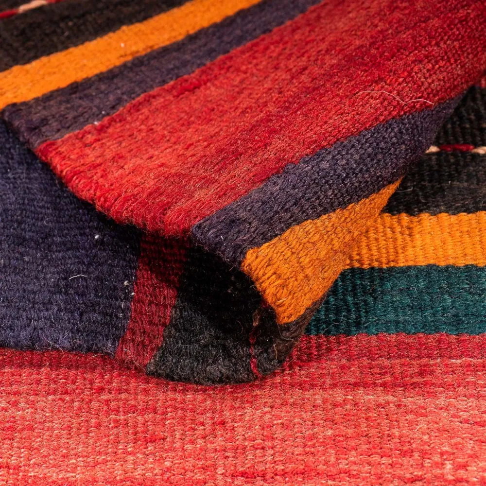 Kelimteppe - Gammelt - 325 x 180 cm - flerfarget