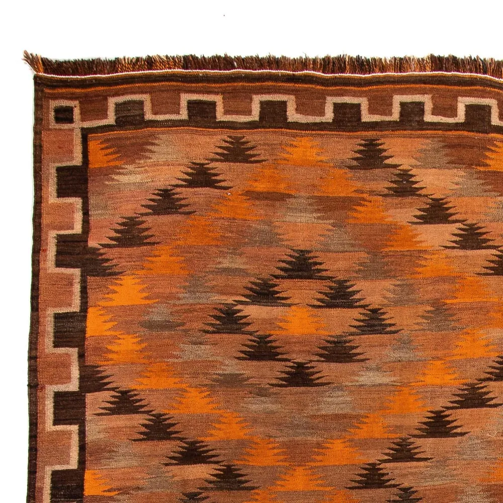 Kelimteppe - Gammelt - 360 x 275 cm - flerfarget