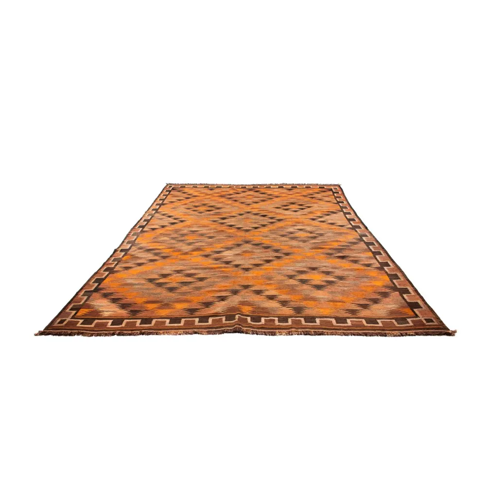 Kelimteppe - Gammelt - 360 x 275 cm - flerfarget