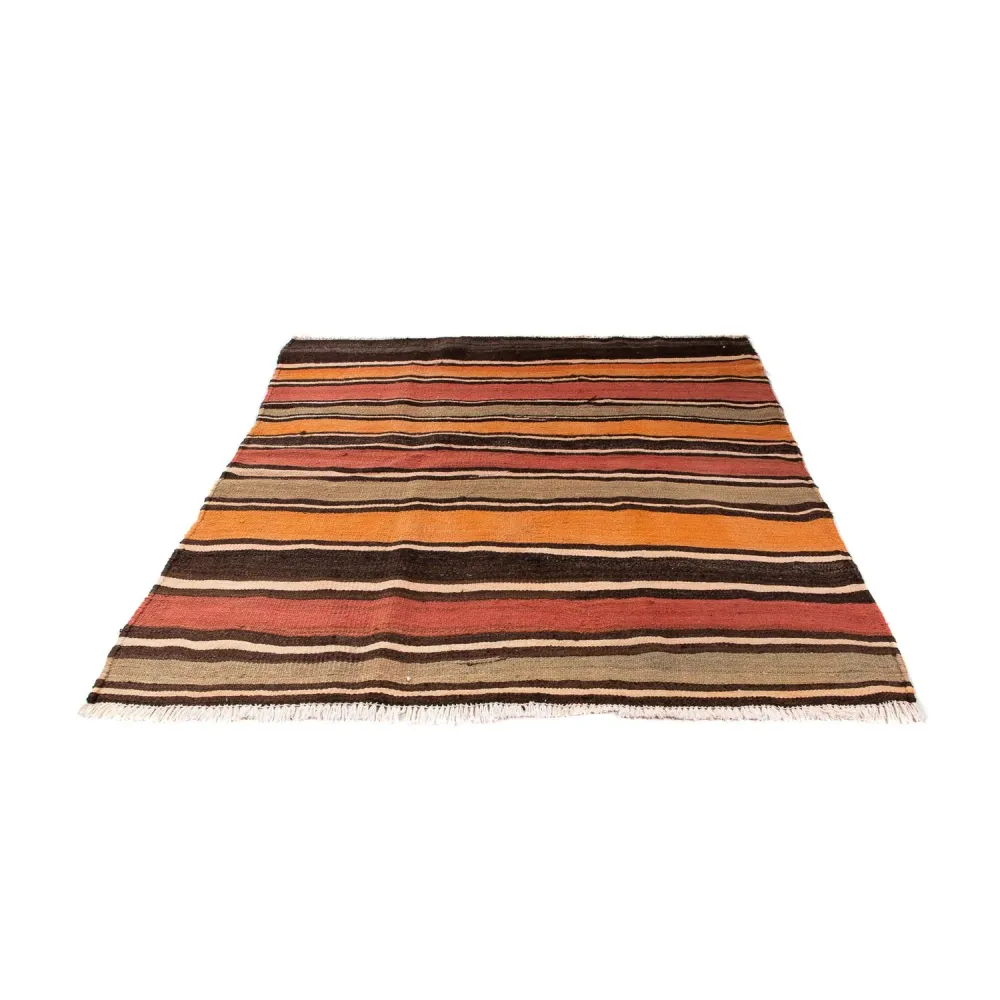 Kelimteppe - Gammelt square - 155 x 155 cm - flerfarget