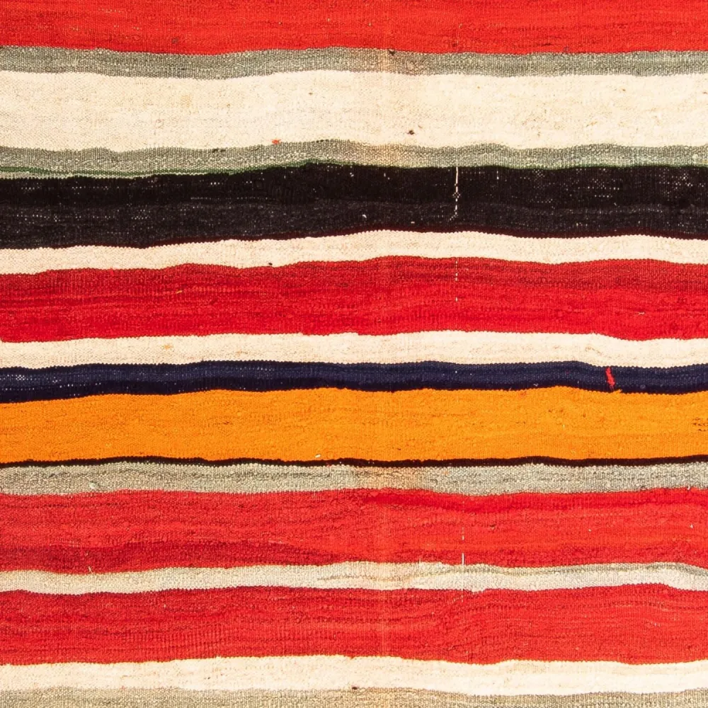 Kelimteppe - Gammelt square - 190 x 180 cm - flerfarget