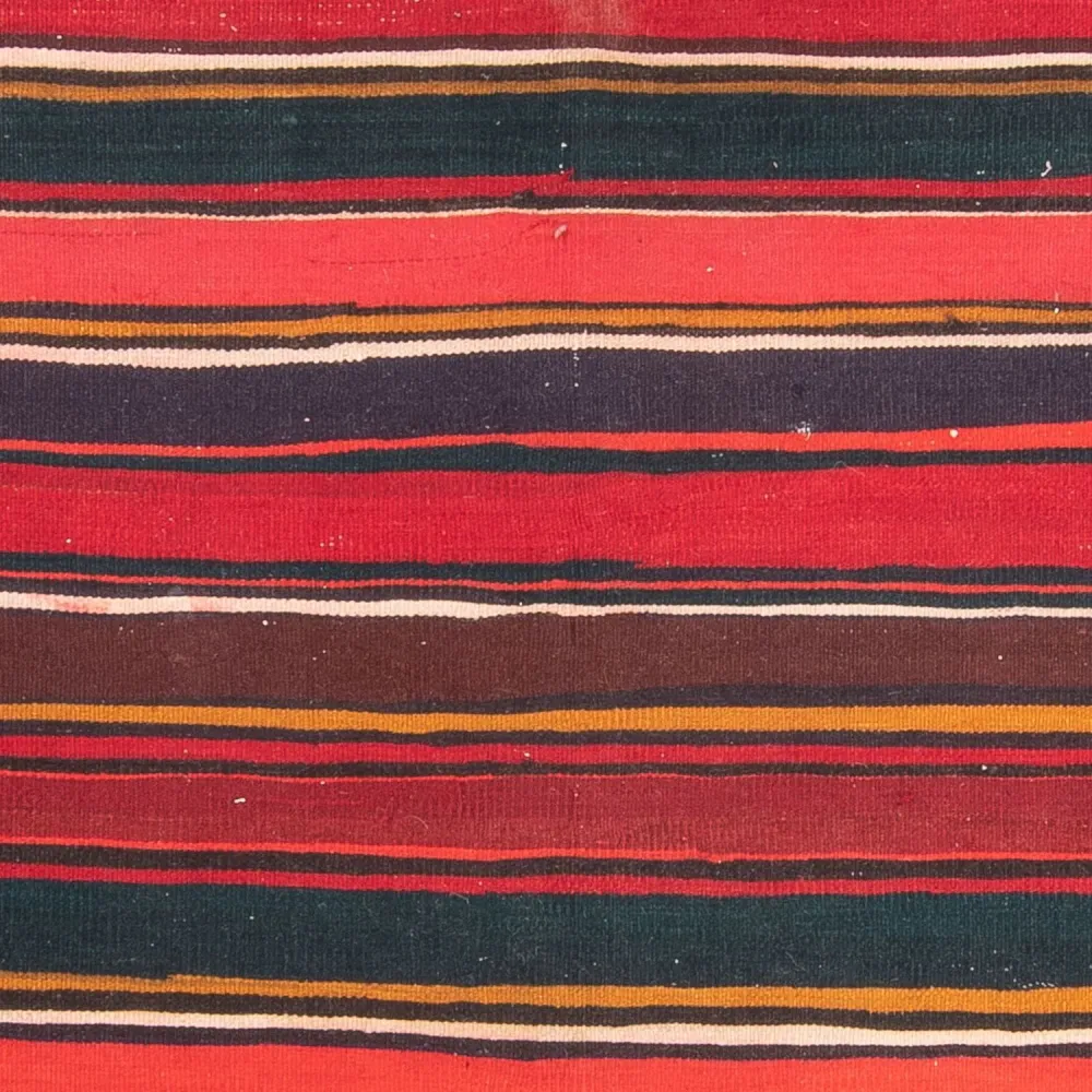 Kelimteppe - Gammelt square - 215 x 190 cm - flerfarget