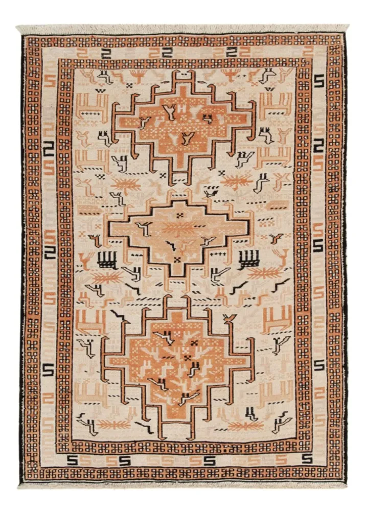 Kelimteppe - Orientalsk - 100 x 71 cm - beige
