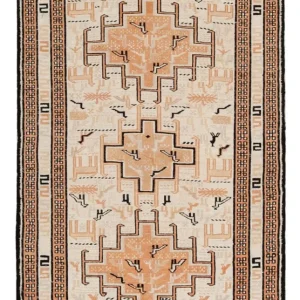 Kelimteppe - Orientalsk - 101 x 65 cm - beige