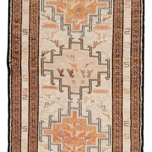 Kelimteppe - Orientalsk - 103 x 62 cm - beige