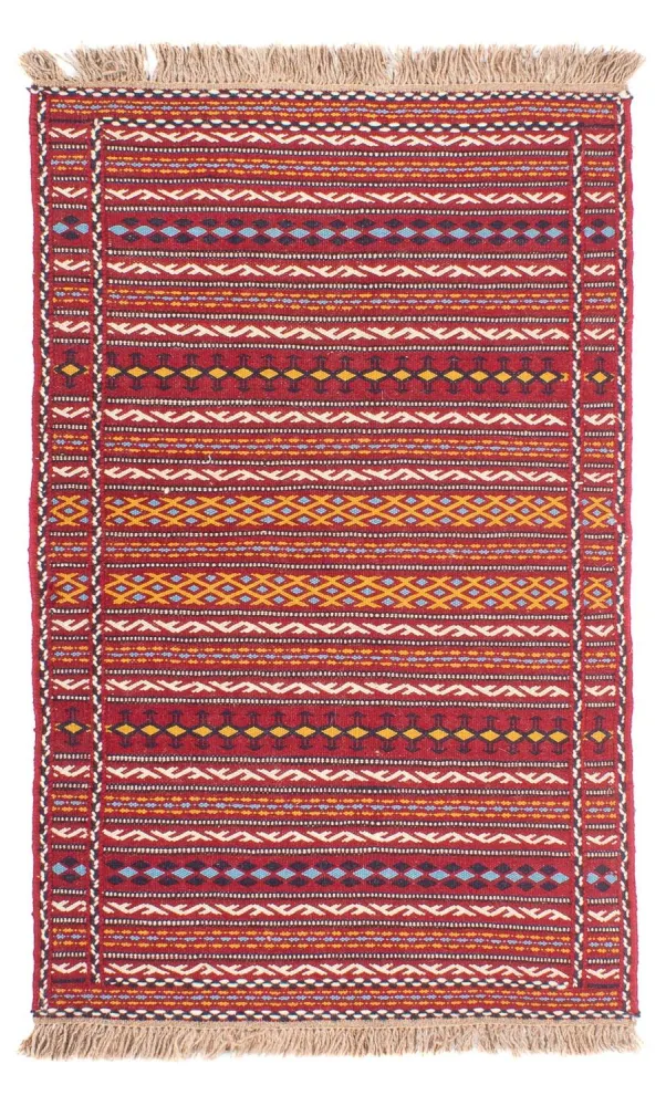 Kelimteppe - Orientalsk - 120 x 80 cm - flerfarget