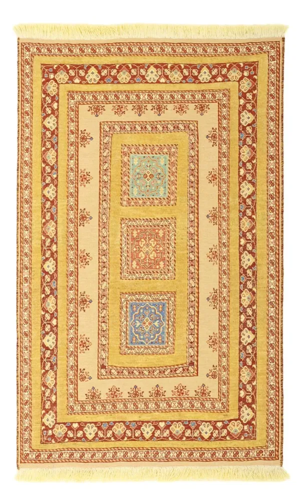 Kelimteppe - Orientalsk - 124 x 78 cm - lys beige