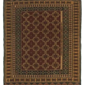 Kelimteppe - Orientalsk - 137 x 93 cm - flerfarget
