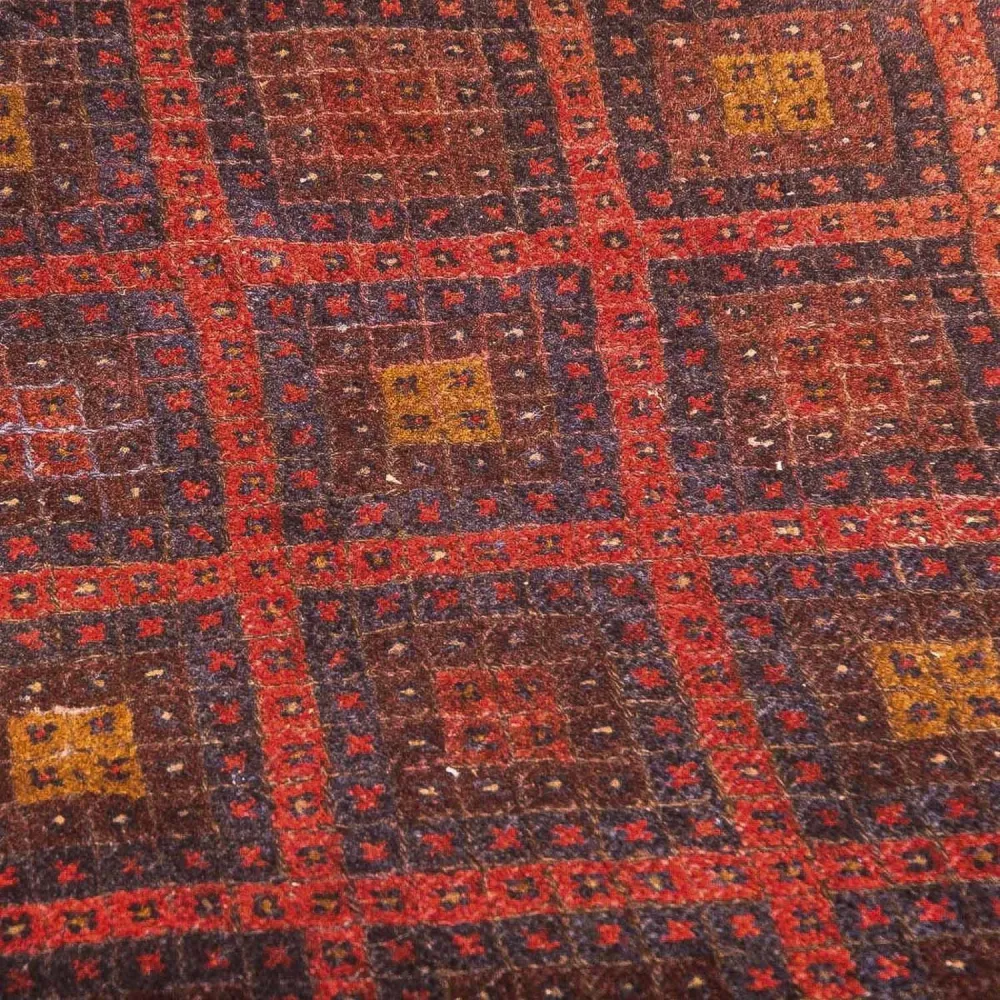 Kelimteppe - Orientalsk - 139 x 118 cm - brun