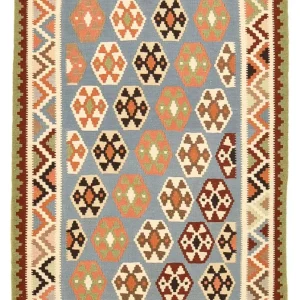 Kelimteppe - Orientalsk - 142 x 100 cm - flerfarget