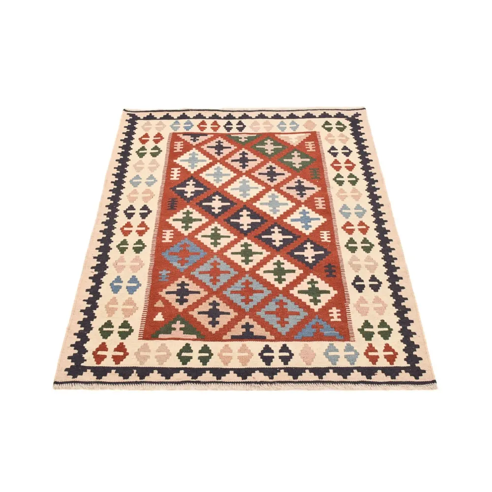 Kelimteppe - Orientalsk - 142 x 100 cm - flerfarget