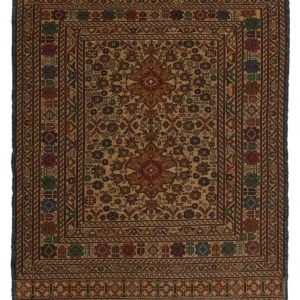 Kelimteppe - Orientalsk - 142 x 96 cm - flerfarget
