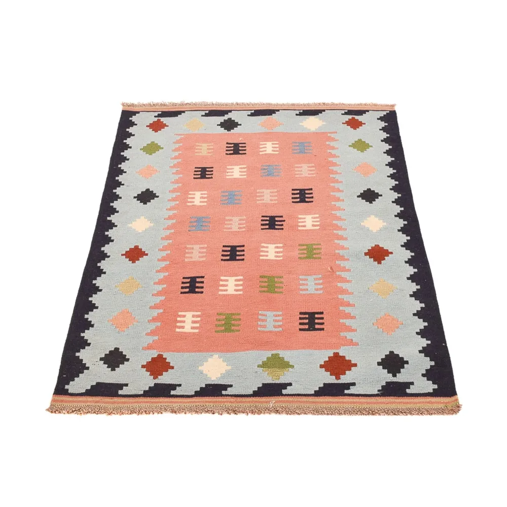 Kelimteppe - Orientalsk - 143 x 100 cm - flerfarget