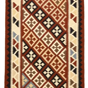 Kelimteppe - Orientalsk - 143 x 102 cm - flerfarget