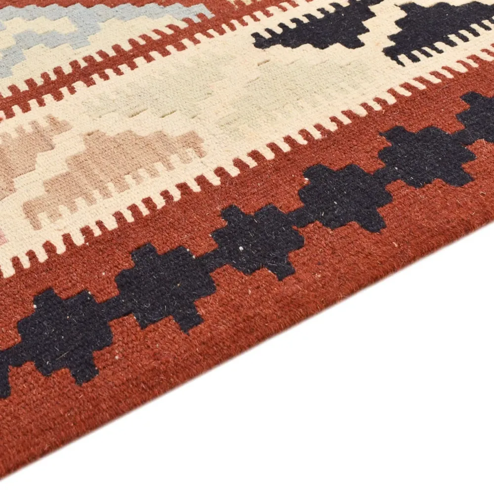 Kelimteppe - Orientalsk - 144 x 103 cm - flerfarget
