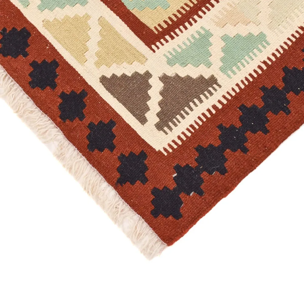 Kelimteppe - Orientalsk - 144 x 103 cm - flerfarget