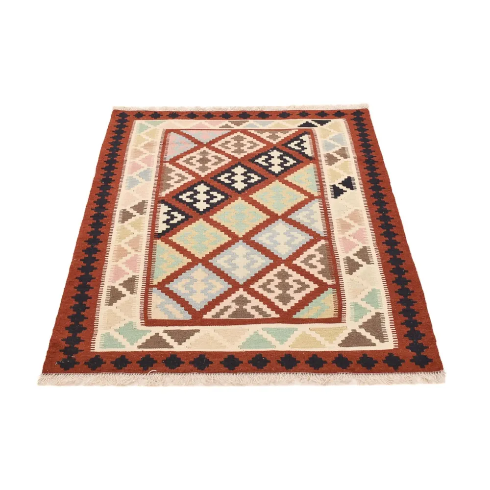 Kelimteppe - Orientalsk - 144 x 103 cm - flerfarget