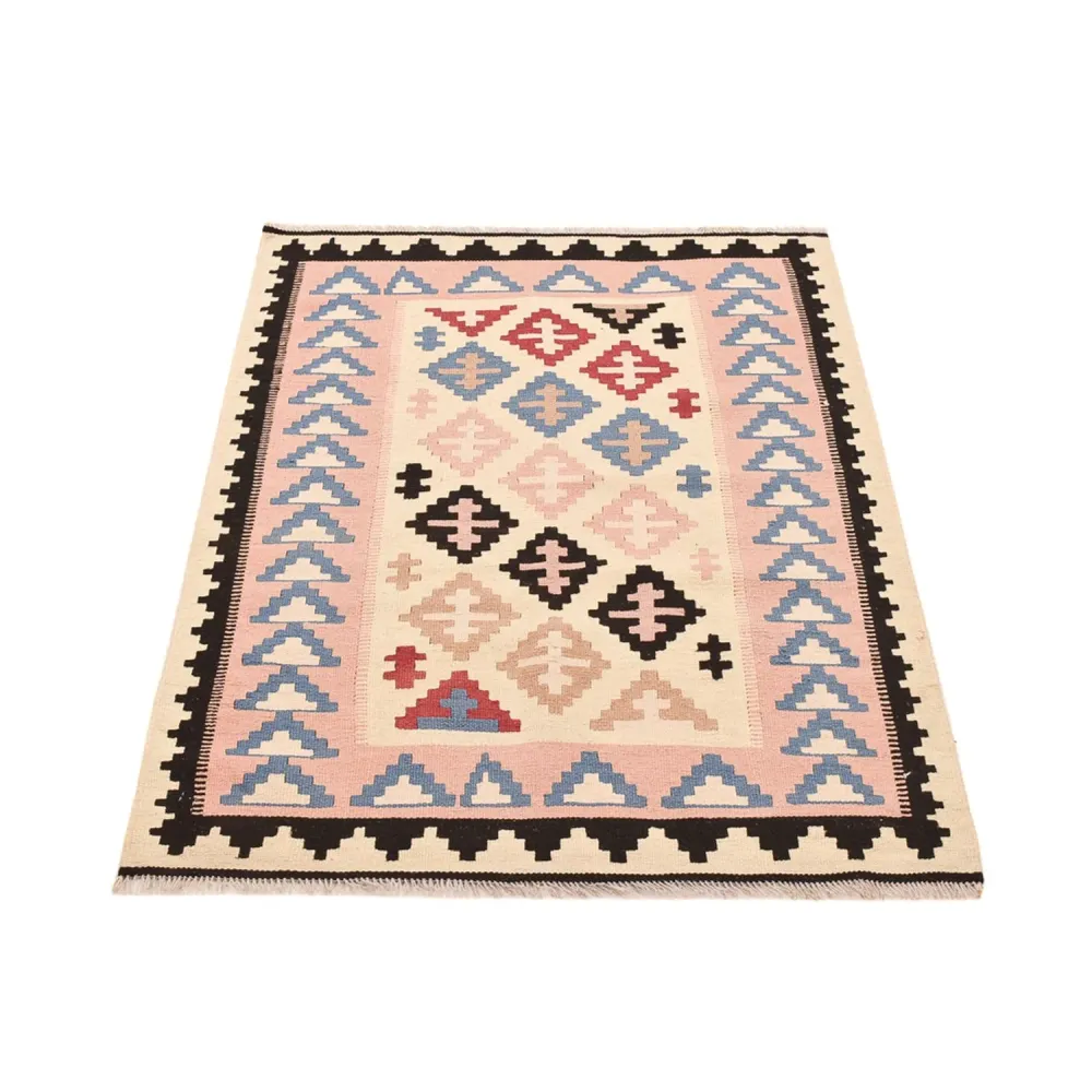 Kelimteppe - Orientalsk - 145 x 100 cm - flerfarget