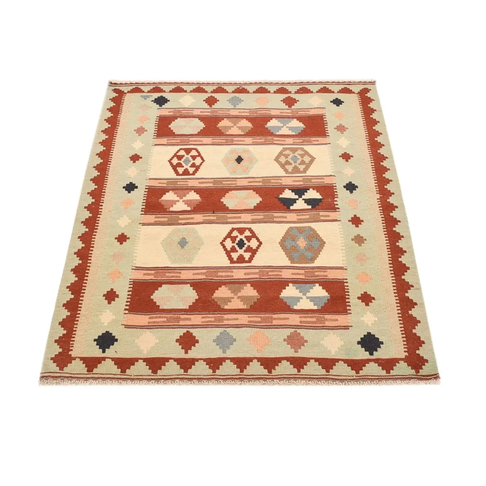 Kelimteppe - Orientalsk - 145 x 100 cm - flerfarget