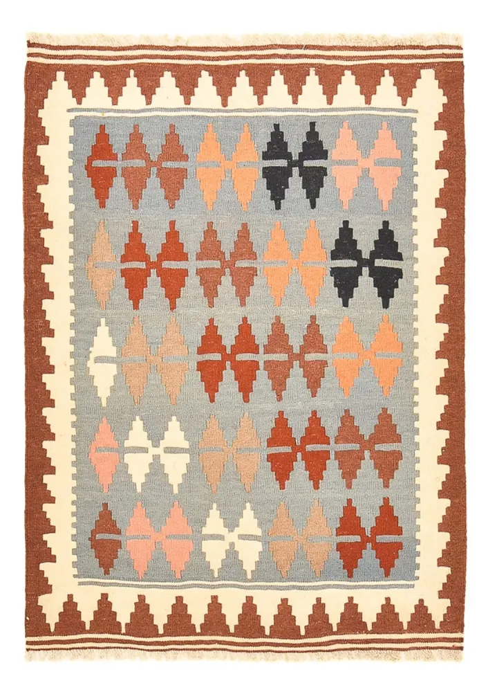 Kelimteppe - Orientalsk - 145 x 100 cm - flerfarget