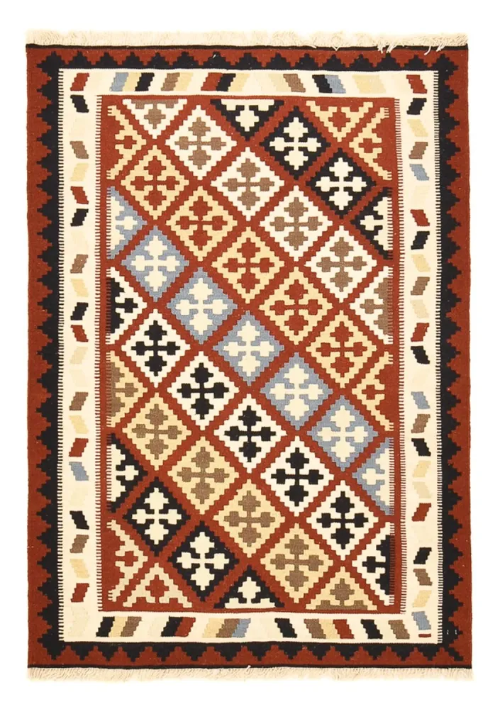 Kelimteppe - Orientalsk - 145 x 102 cm - flerfarget
