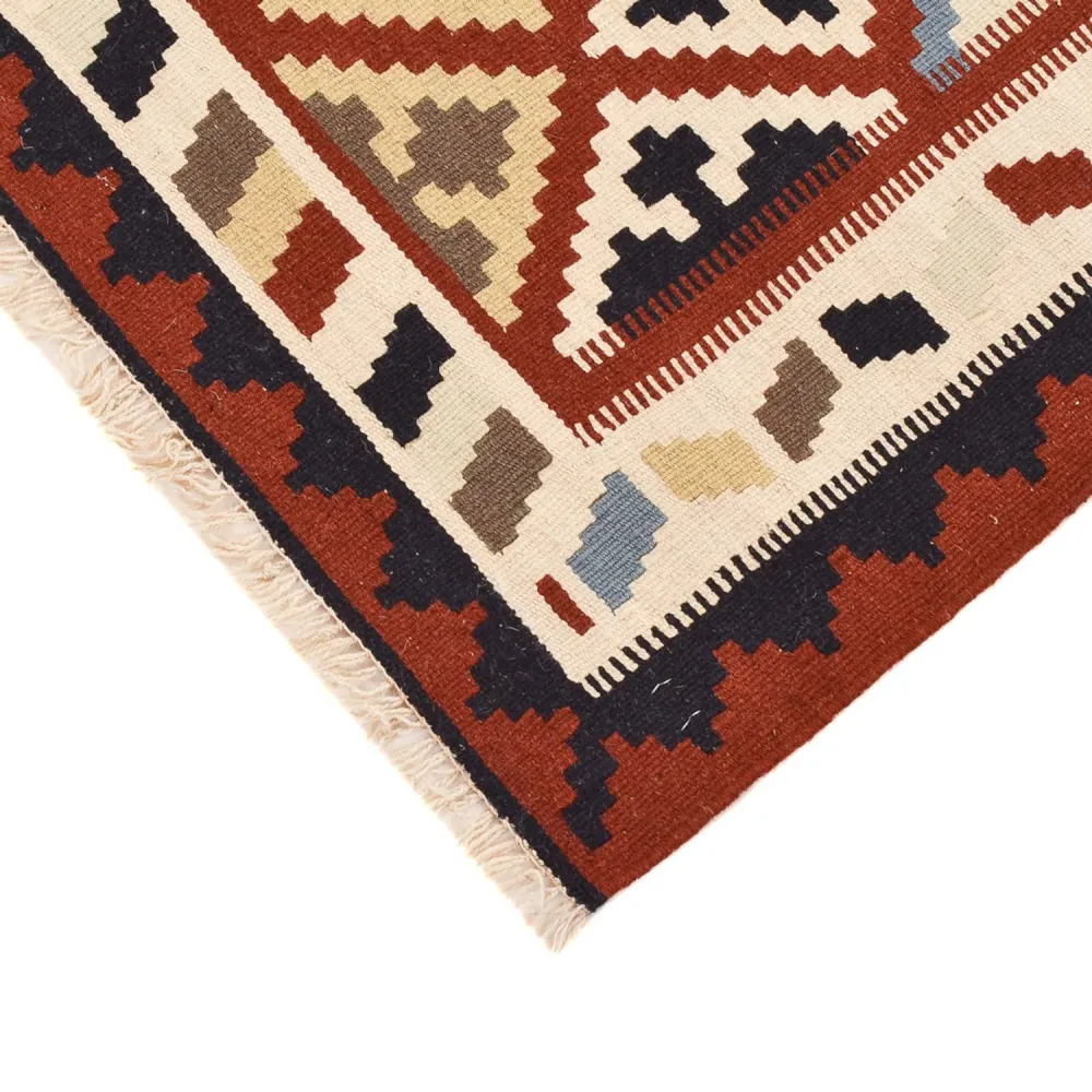 Kelimteppe - Orientalsk - 145 x 102 cm - flerfarget