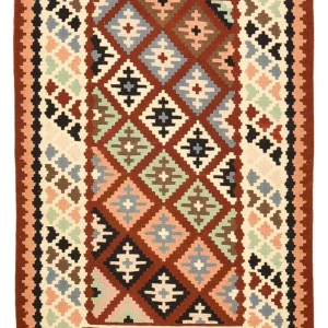 Kelimteppe - Orientalsk - 145 x 102 cm - flerfarget