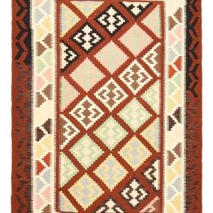 Kelimteppe - Orientalsk - 145 x 102 cm - flerfarget
