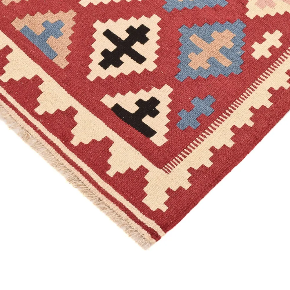 Kelimteppe - Orientalsk - 145 x 102 cm - flerfarget