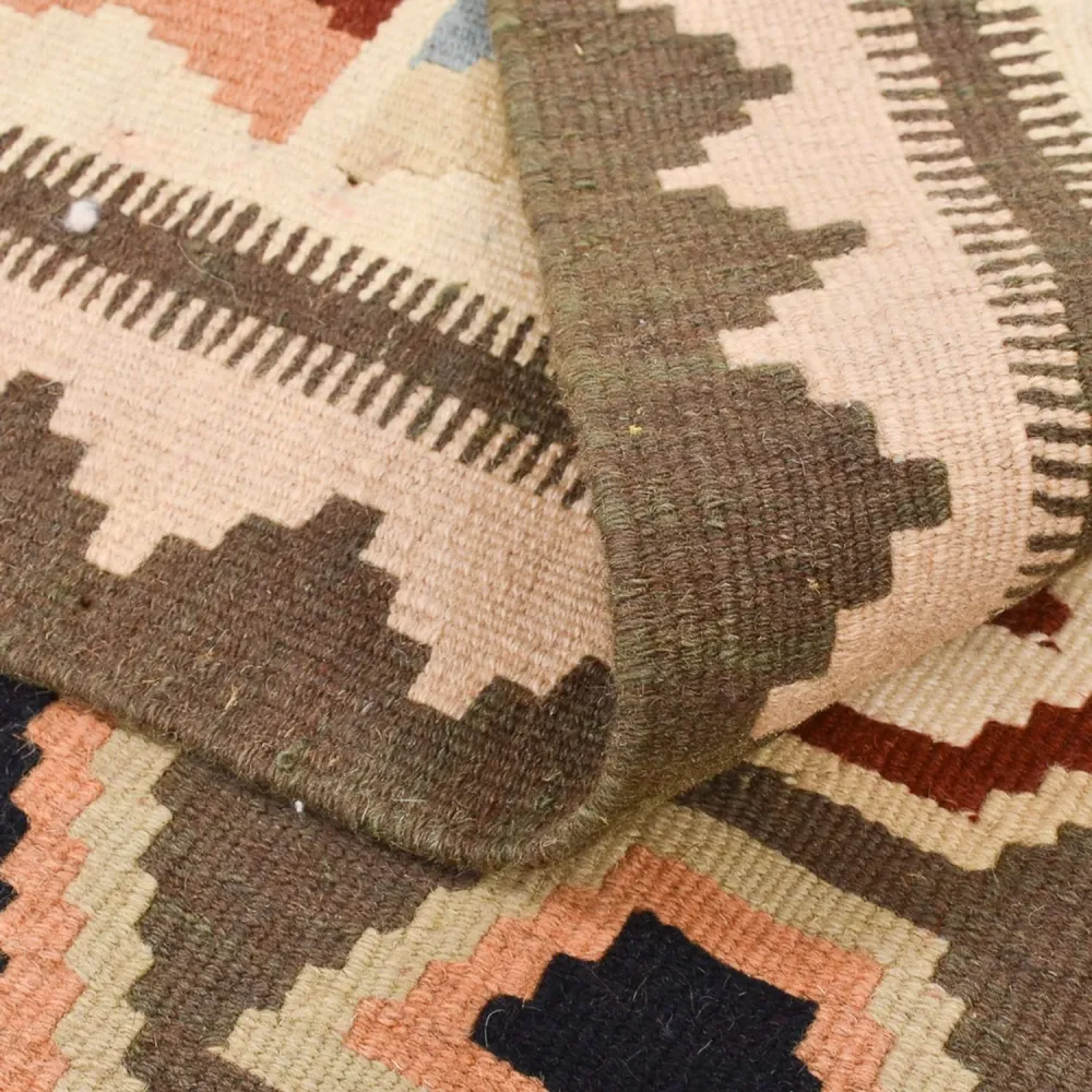 Kelimteppe - Orientalsk - 145 x 104 cm - flerfarget