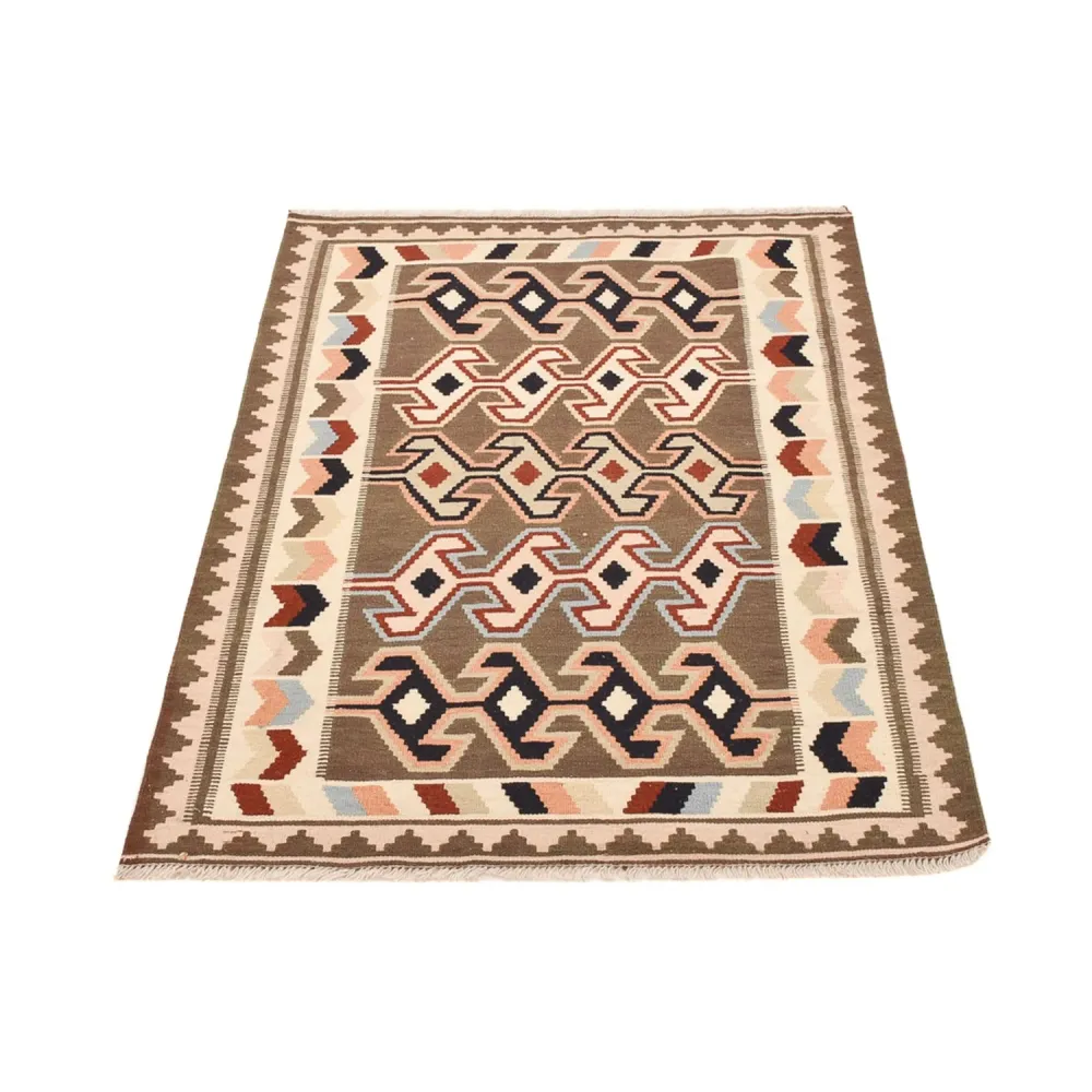 Kelimteppe - Orientalsk - 145 x 104 cm - flerfarget