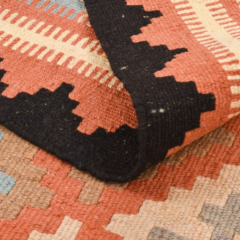 Kelimteppe - Orientalsk - 145 x 98 cm - flerfarget