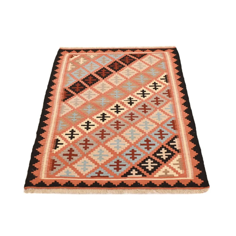 Kelimteppe - Orientalsk - 145 x 98 cm - flerfarget