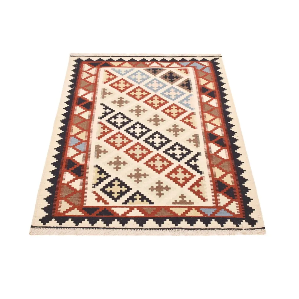 Kelimteppe - Orientalsk - 146 x 100 cm - flerfarget