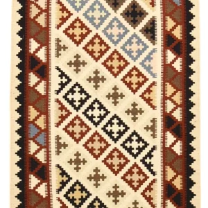 Kelimteppe - Orientalsk - 146 x 100 cm - flerfarget