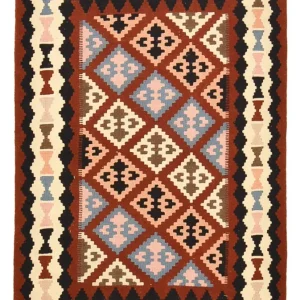 Kelimteppe - Orientalsk - 146 x 102 cm - flerfarget