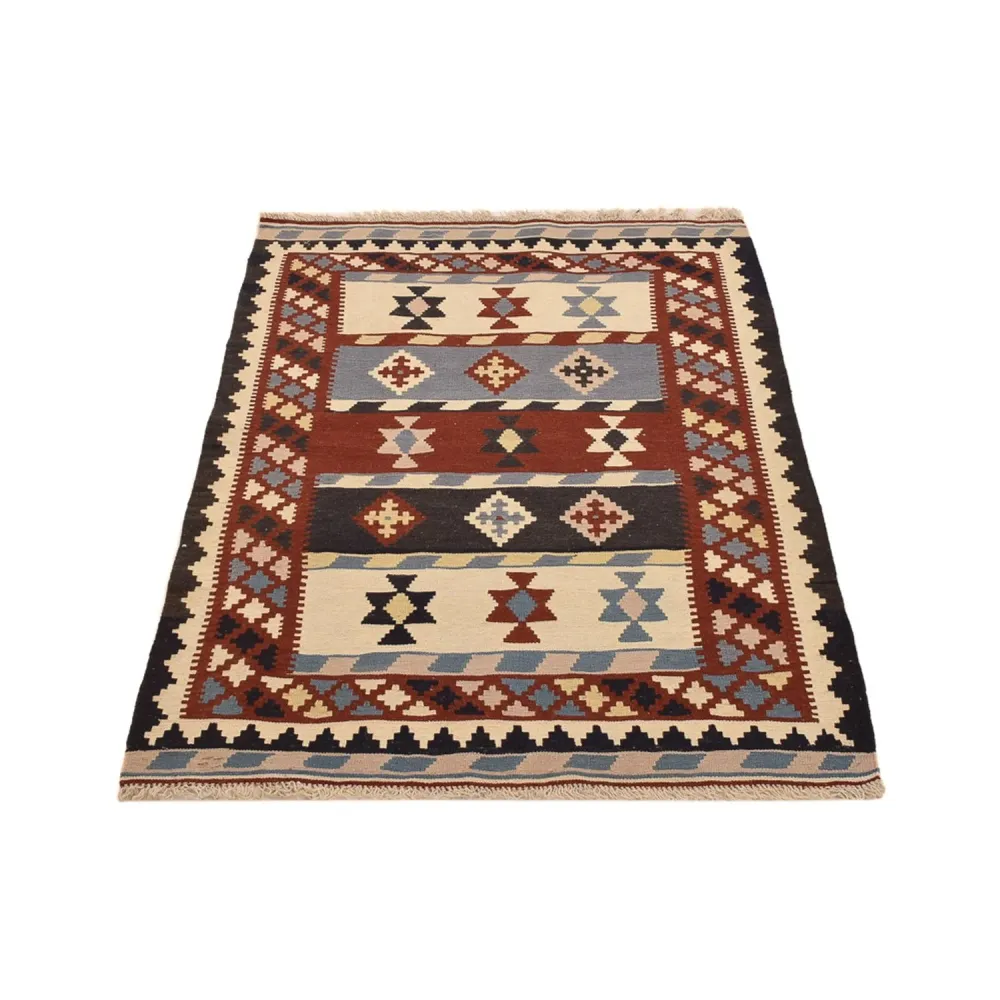 Kelimteppe - Orientalsk - 146 x 102 cm - flerfarget