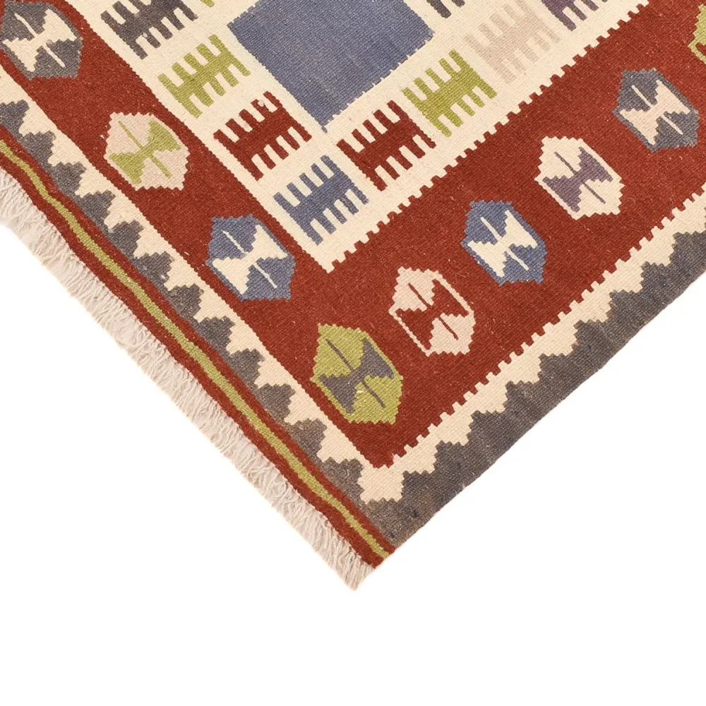 Kelimteppe - Orientalsk - 146 x 102 cm - flerfarget
